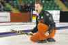 John Woods / Winnipeg Free Press
Skip Mike McEwen reacts to his officially scored 'out-turn hit runback triple avoid backing difficult' pistol of a shot that scored four in the sixth end and got him back in the game against Brad Gushue.