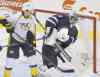 John Woods / The Canadian Press
Ondrej Pavelec has improved his save percentage to .924 after stopping 23 of 24 shots Tuesday, including this shot redirected by the Predators' Colin Wilson.