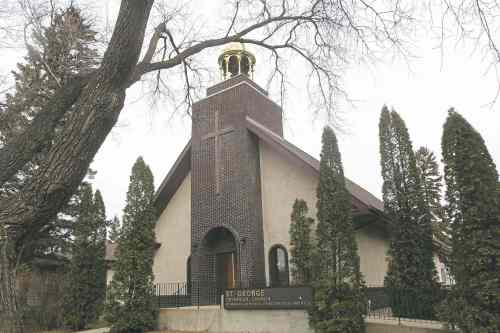 JOE BRYKSA / WINNIPEG FREE PRESS
St. George Orthodox Church in Church in Transcona is a place of worship originally founded by Romanian immigrants in 1962.