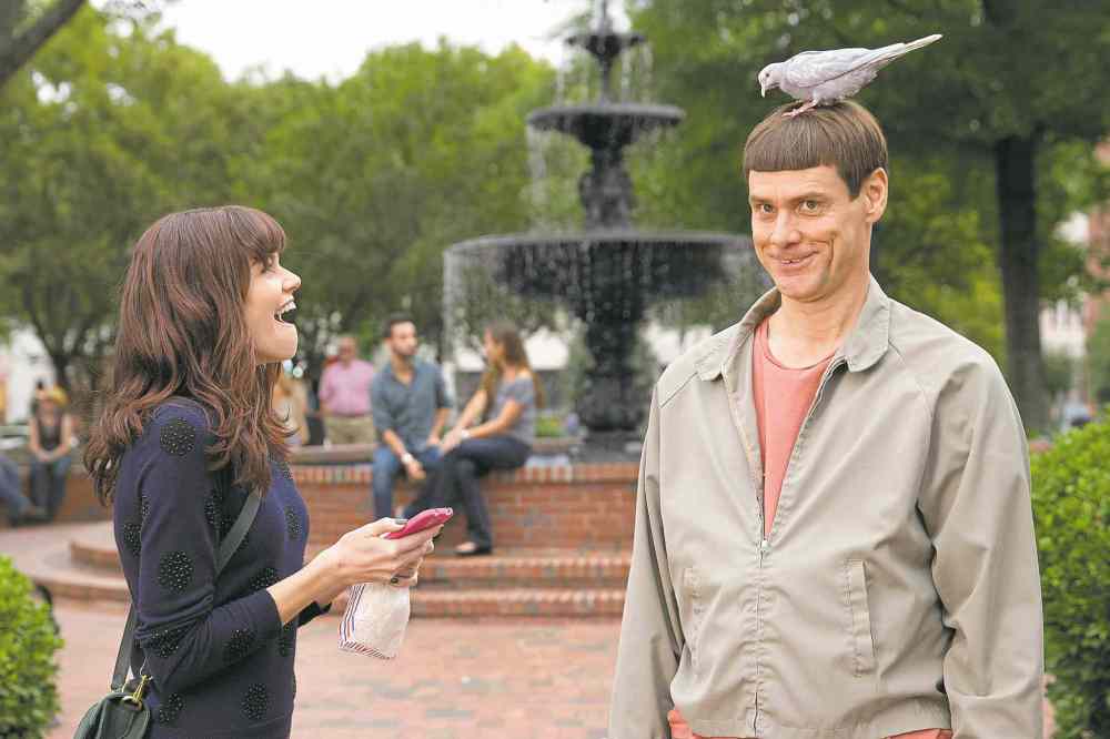 Hopper Stone, SMPSP
Jim Carrey stars in Dumb and Dumber To.