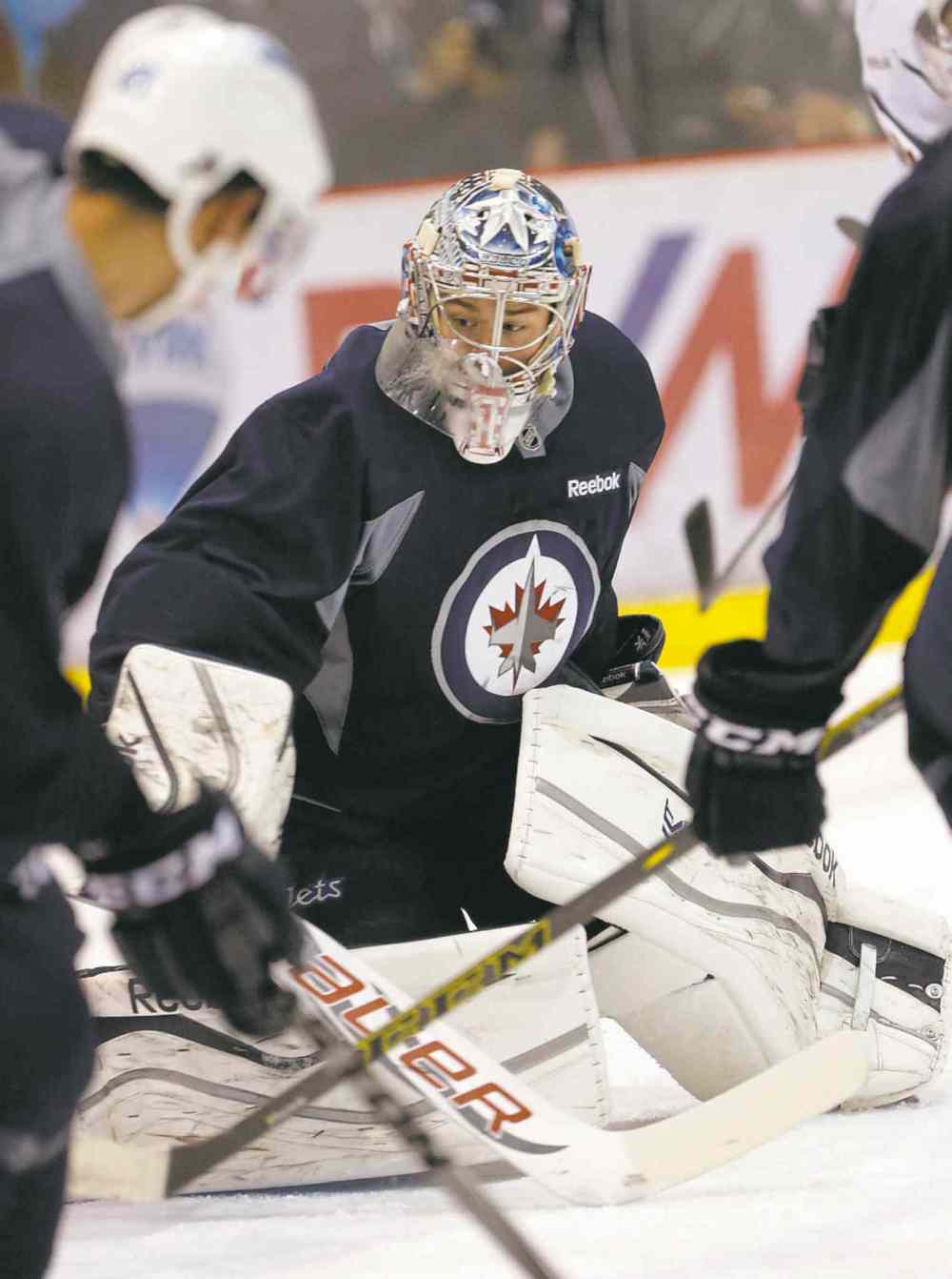 KEN GIGLIOTTI / WINNIPEG FREE PRESS files
Eric Comrie is 12-6 with a .922 save percentage for the Tri-City Americans.