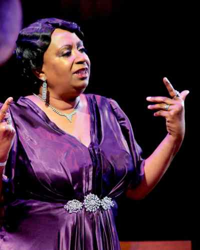 BORIS MINKEVICH / WINNIPEG FREE PRESS 
Miche Braden stars as singer Besse Smith in The Devil's Music: The Life and Blues of Bessie Smith.