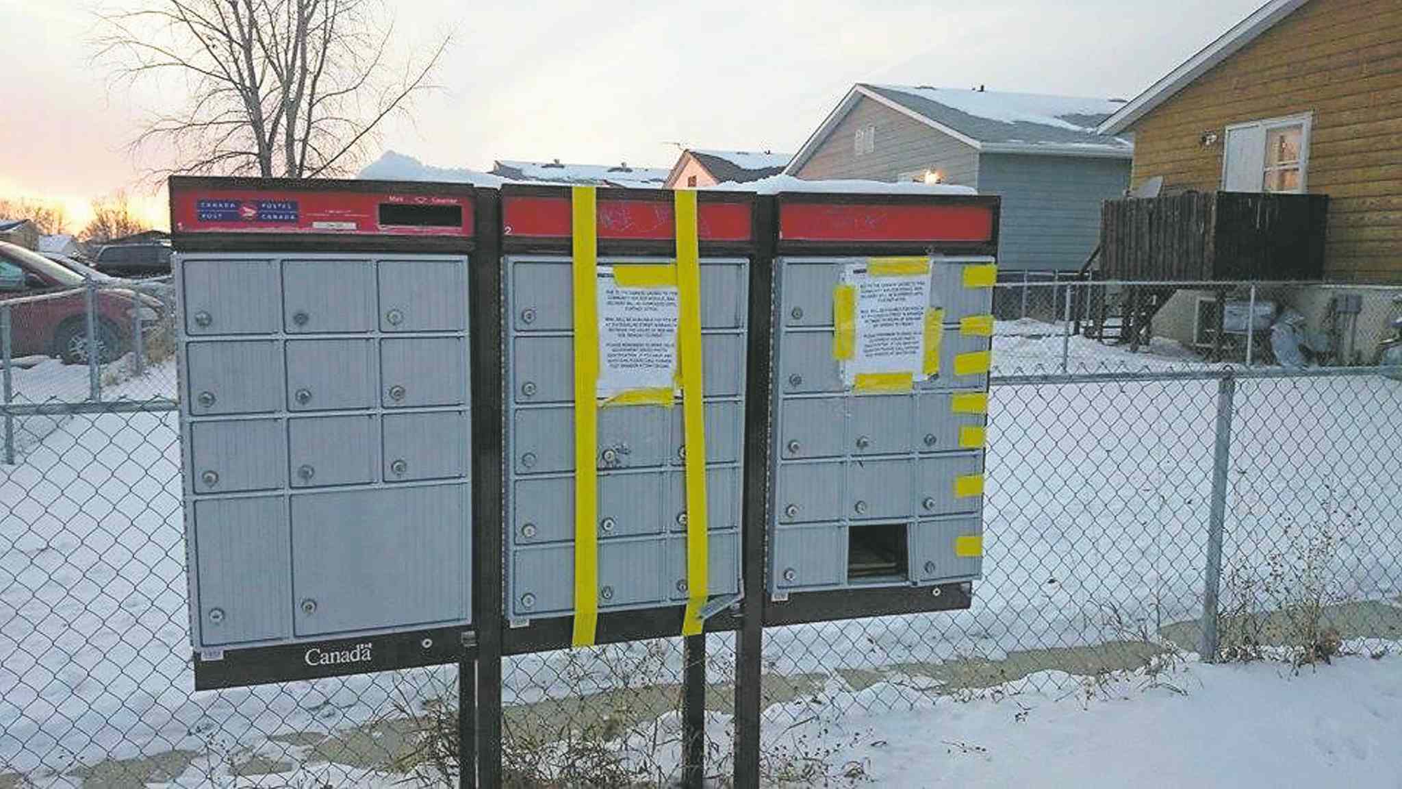 Community mailboxes breached Winnipeg Free Press