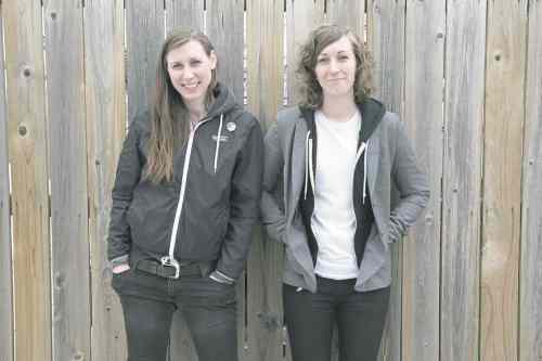 Marcia Hanson, left, and Jenna Priestner of Mobina Galore.