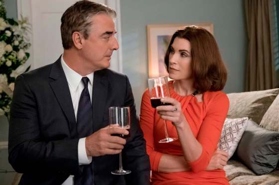 Jeff Neumann / CBSChris Noth and Julianna Margulies in The Good Wife.