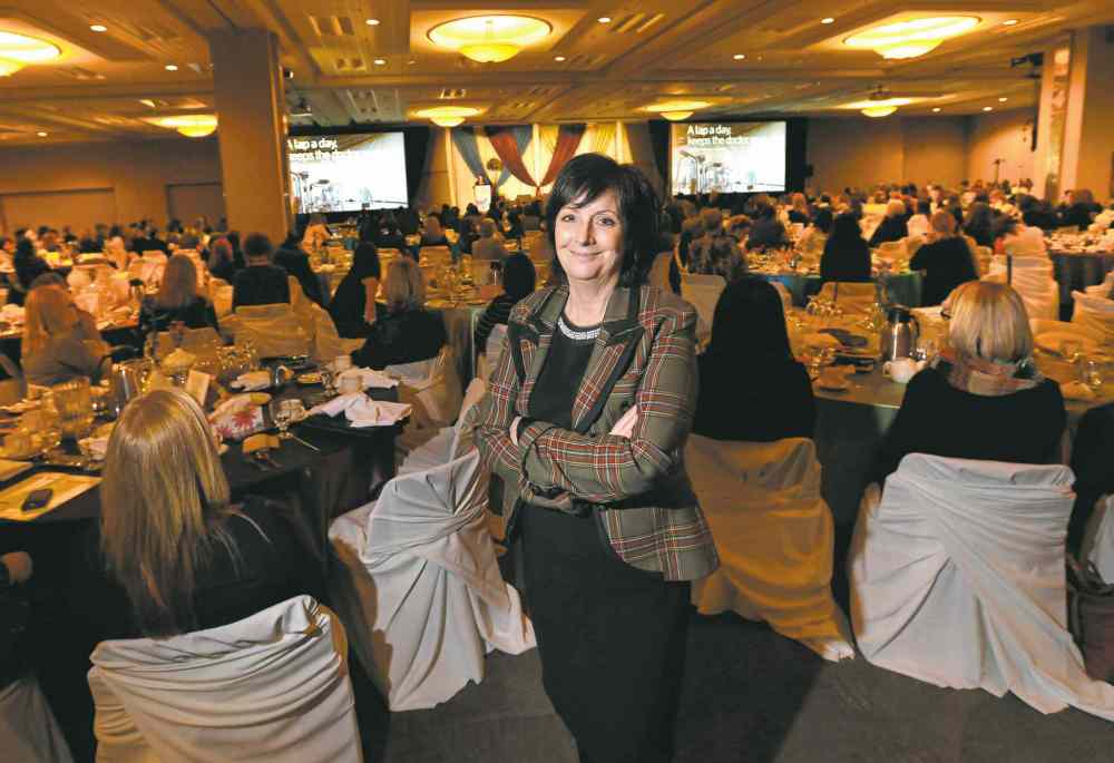Wayne Glowacki / Winnipeg Free Press
Marina James is one of the organizers of the inaugural SheDay event held Thursday at the RBC Convention Centre Winnipeg.