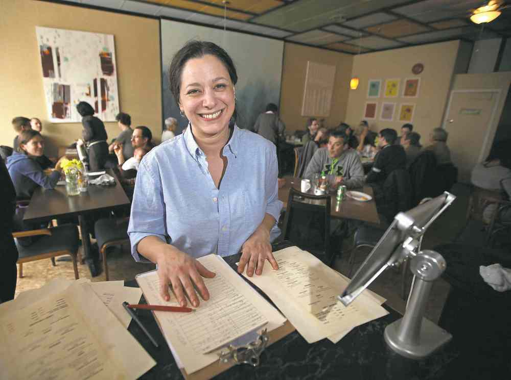 Photos by Phil Hossack / Winnipeg Free Press
Owner Talia Syrie presides over a full house at lunch hour.