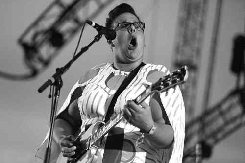 CP
Brittany Howard of Alabama Shakes performs at the 2015 Coachella Music and Arts Festival in Indio, California.