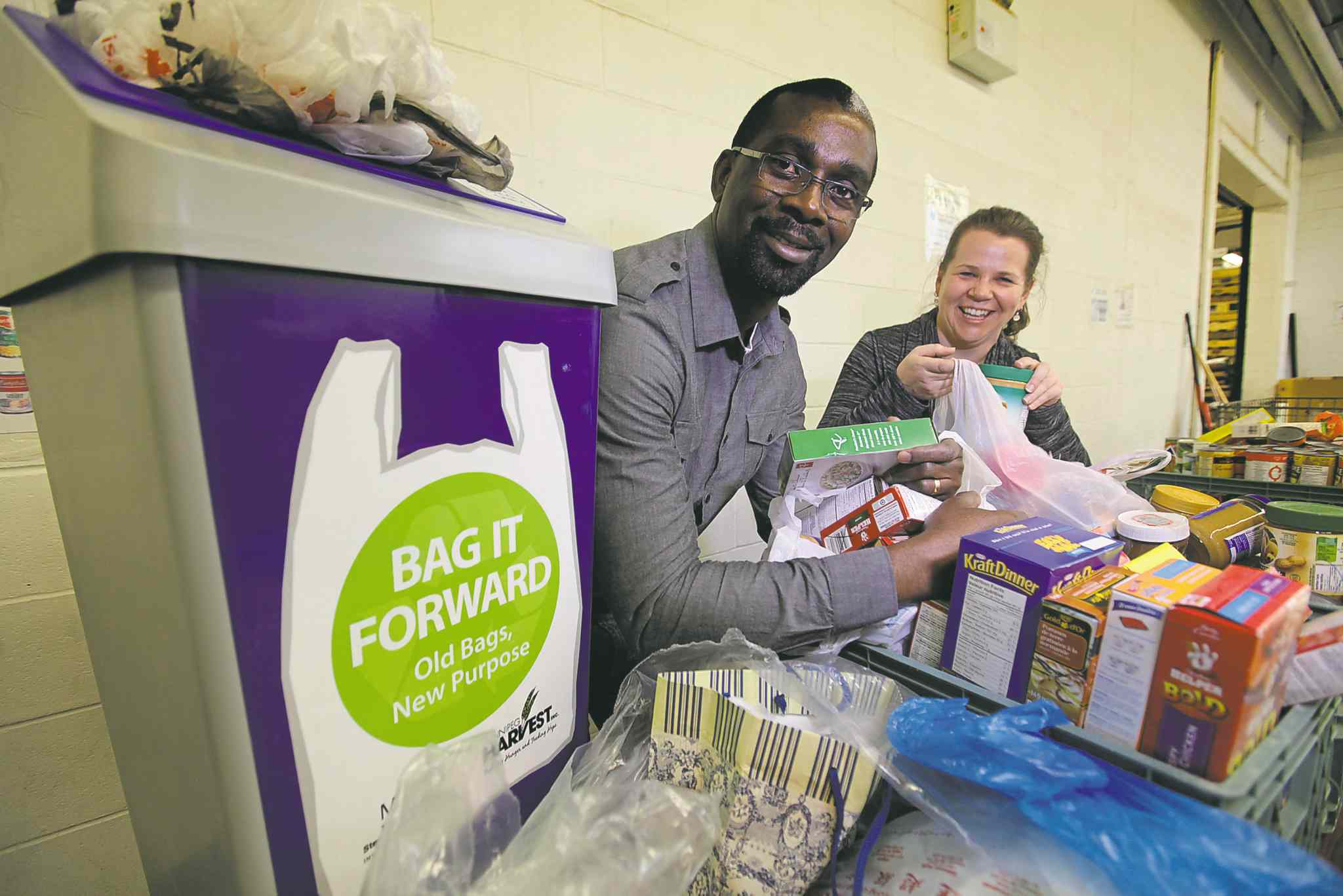 Old plastic bags are new again at Harvest Winnipeg Free Press