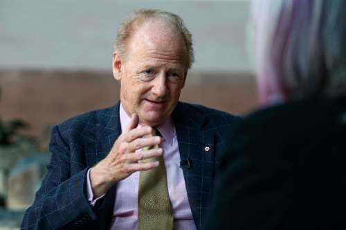 MIKE DEAL / WINNIPEG FREE PRESS
John Ralston Saul: lack of hope, confusion and nihilism leads to suicides.