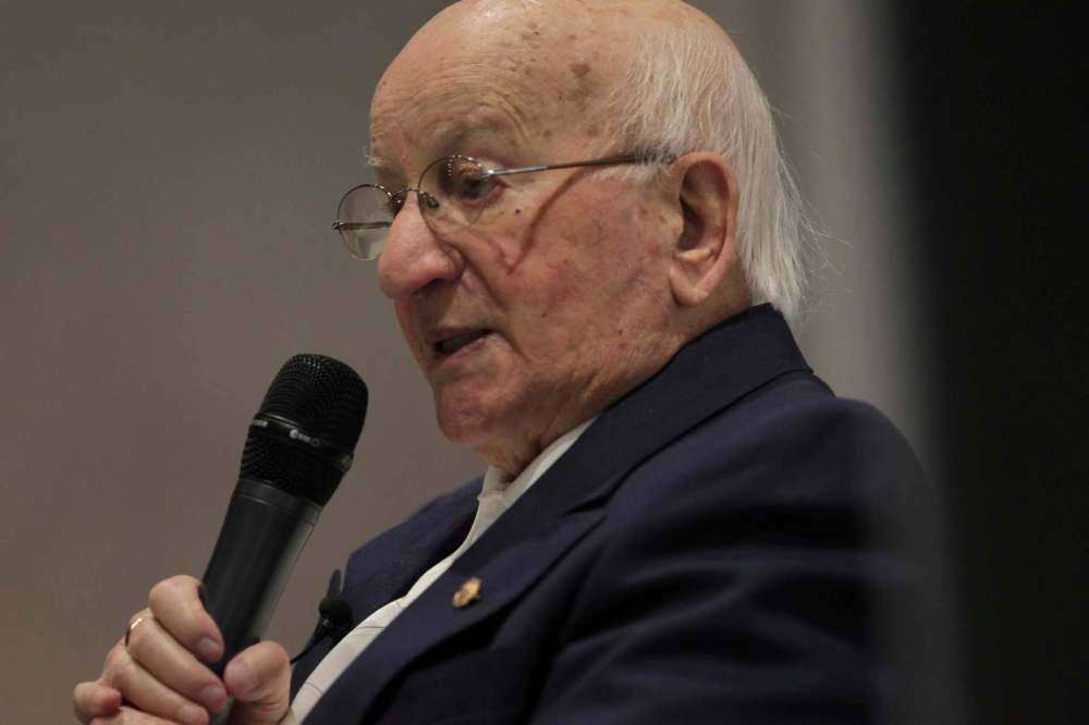 RUTH BONNEVILLE / WINNIPEG FREE PRESS
Holocaust survivor Isaac Gotfried