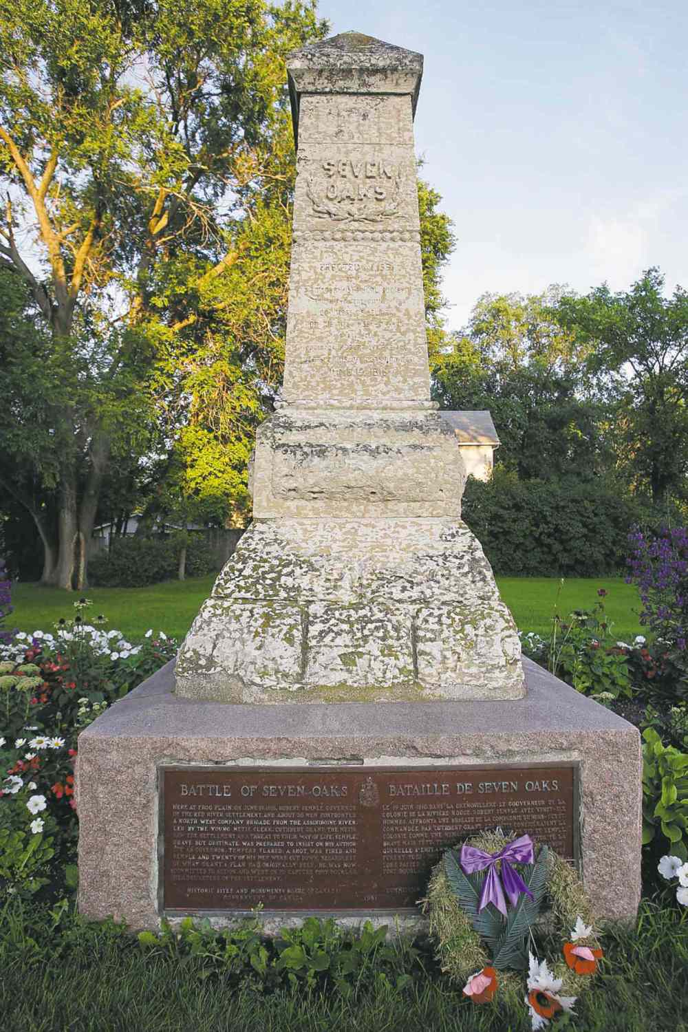 Makeover for Battle of Seven Oaks site Winnipeg Free Press