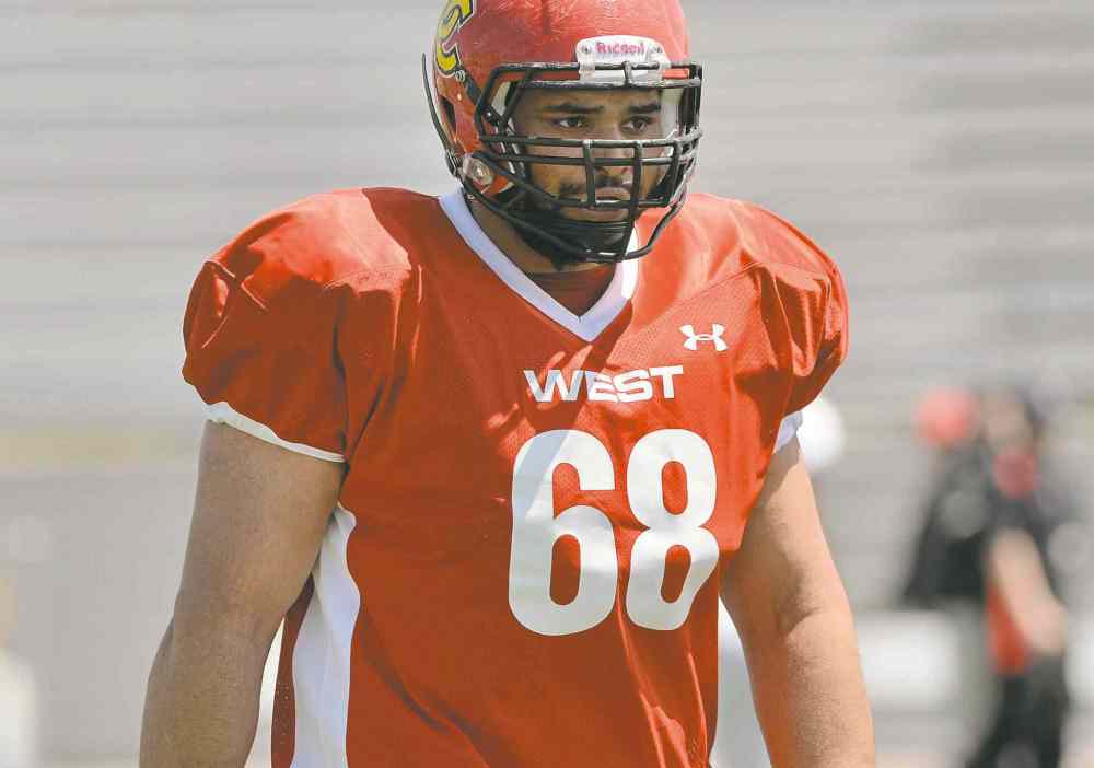 Adam Gagnon
University of Calgary Dinos guard Sukh Chungh is expected to develop into a force on the Bombers' offensive line.