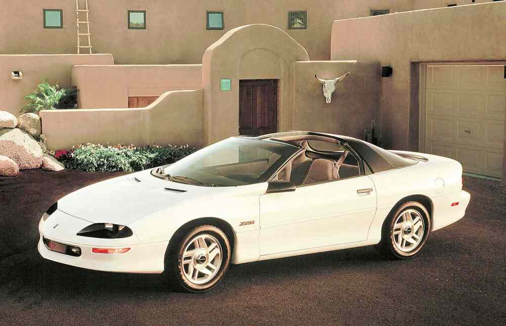 Postmedia Contact
At left, the 1993 Chevrolet Camaro Z28 was a heavily updated version of the Camaro from the previous decade.