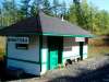 SUPPLIED
The Winnitoba station has not seen regular use since the Campers' Special train service was discontinued in 1990, but volunteers have helped restore its paint work as recently as 2009. The station, built in the 1920s, has been destroyed in the forest fire in the area.