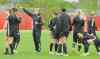 CP
Anne M. Peterson / the associated pressCoach Jill Ellis directs the U.S. women�s national soccer team at a practice in Winnipeg. The team takes on Team Sweden tonight at Investors Group Field.