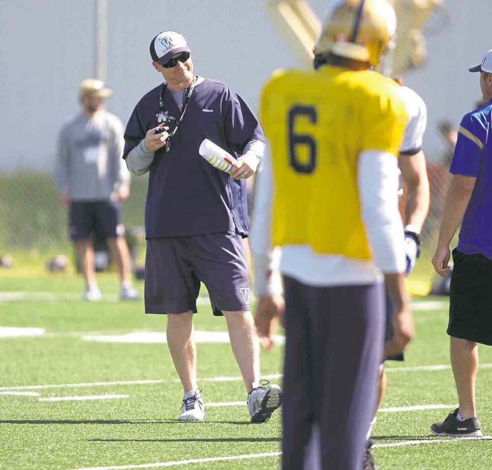 Head coach Mike O�Shea