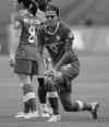 CP
darryl dyck / the canadian press�This one stings�� Canadian captain Christine Sinclair