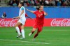 Canada's Jessie Fleming celebrates after scoring her side's opening goal during the Women's World Cup Group E soccer match between Canada and New Zealand in Grenoble, France, Saturday, June 15, 2019. (AP Photo/Francisco Seco)