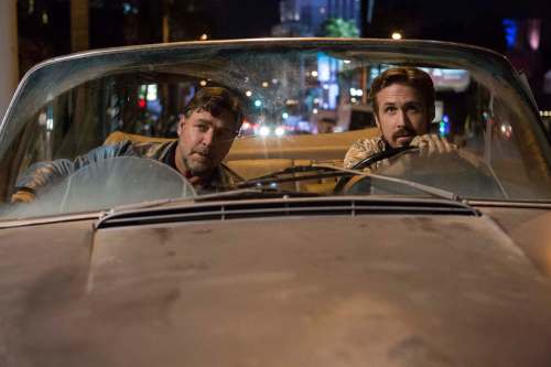 Nice Guys: Russel Crowe, left and Ryan Gosling.