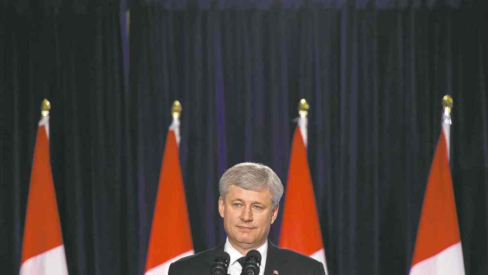 Sean Kilpatrick / THE CANADIAN PRESS Files
Stephen Harper