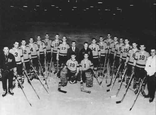 Les Bisons de 1964-65.