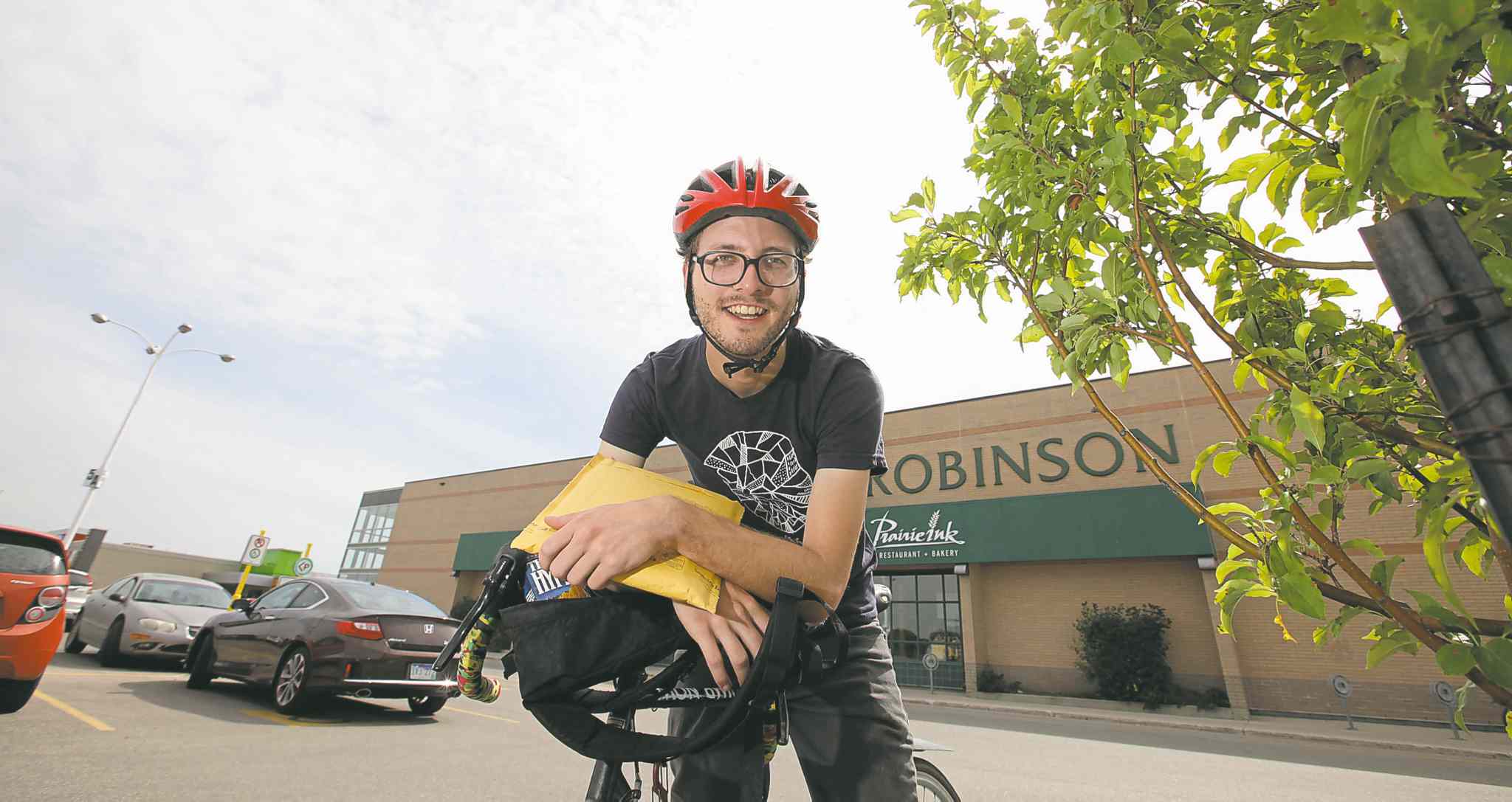 Taking their Words City bookstore offers bicyclecourier delivery
