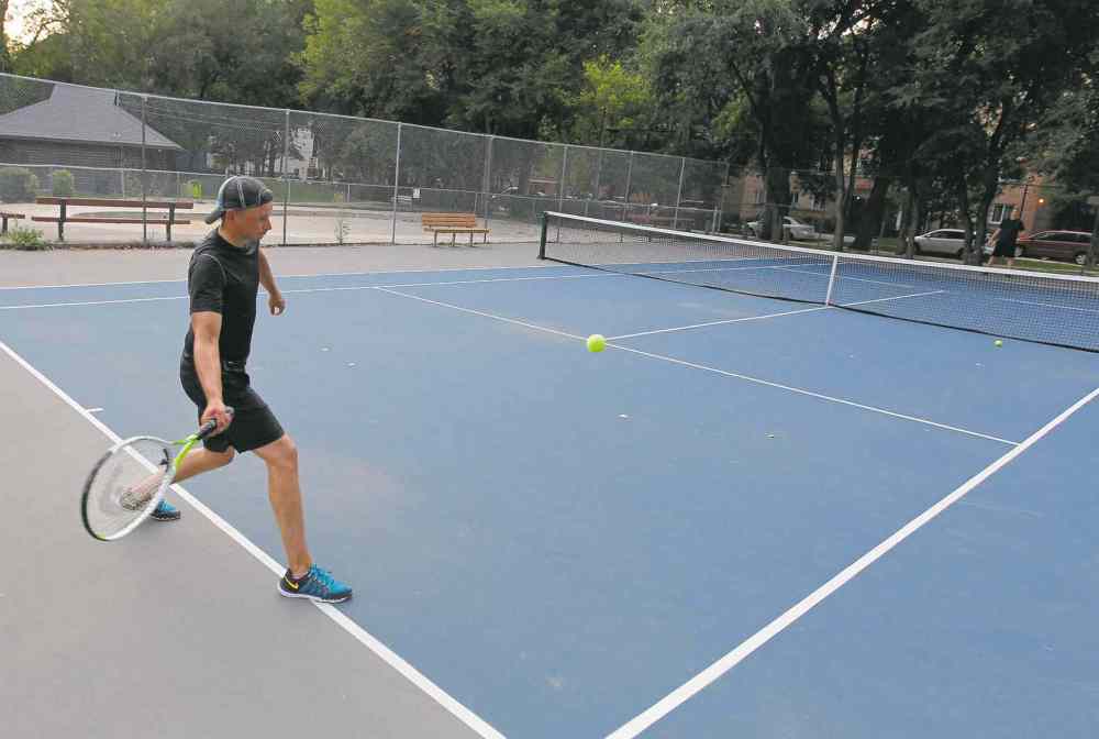 Racket sports get resurfaced courts Winnipeg Free Press