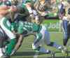 CP
The Winnipeg Blue Bombers have fired one of their coaches following a loss to the Saskatchewan Roughriders on Sunday.