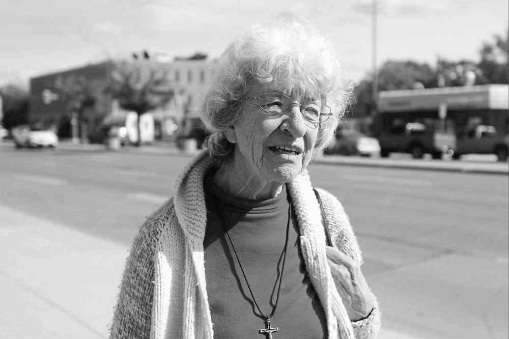 Ruth Bonneville / Winnipeg Free Press
Margot Lavoie is not impressed with Martin�s salty language.