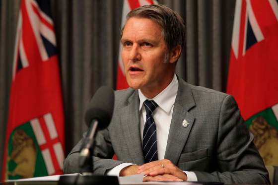 MIKE DEAL / WINNIPEG FREE PRESSFinance minister Cameron Friesen announced his department has discovered the previous NDP government may have misled Manitobans on the size of the deficit, which they are now saying is $1.012 billion.