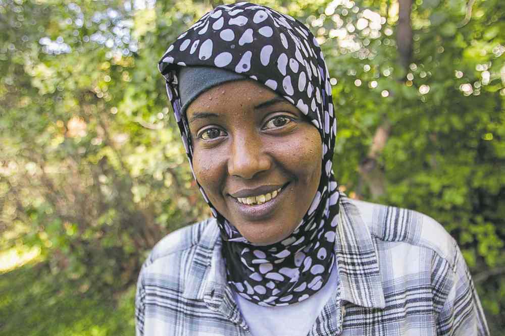 MIKE DEAL / WINNIPEG FREE PRESS
Aasiya Maxmuud: happy to be here