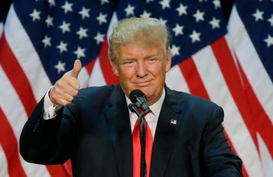 Ted S. Warren / The Associated PressRepublican presidential candidate Donald Trump speaks during a rally in Eugene, Ore.