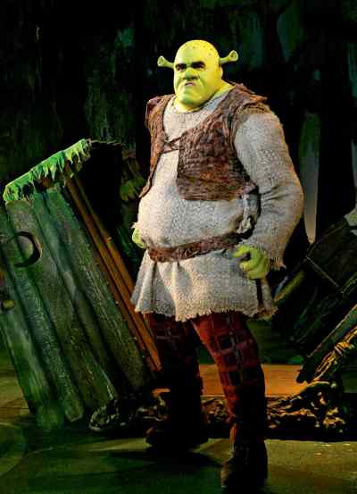 CP
Joan Marcus / The Associated PressLovable ogre Shrek will amuse and entertain at Rainbow Stage next summer.