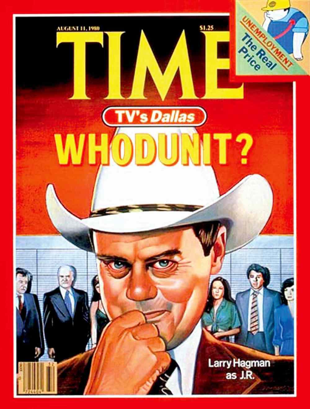 The TV mystery became a cultural phenomenon so big (above) that it made its way into satirical history on the cover of Mad magazine.
