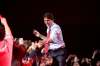 RUTH BONNEVILLE / WINNIPEG FREE PRESS
Prime Minister Justin Trudeau heads to the stage to give the keynote address at Liberal convention at the RBC Convention Centre in Winnipeg Saturday.