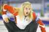 Andrew Klaver
Team Canada skip Jennifer Jones makes her presence known during Sunday's action at the 2016 Scotties Tournament of Hearts in Grande Prairie, Alta. Jones split her two games Sunday and fell to 1-2.