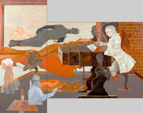LEIF NORMAN PHOTO
Esther Warkov&rsquo;s Dreams of a Distant Summer, painted in 1982-83.