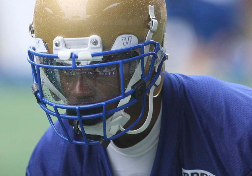 JOE BRYKSA / WINNIPEG FREE PRESS FILES
Winnipeg Blue Bombers defensive back Chris Randle