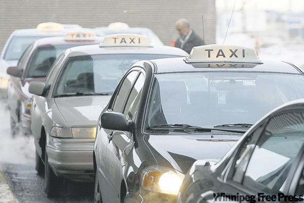 FREE PRESS FILES 
                                
The Winnipeg Community Taxi Association is urging people who want to support Canadian businesses to take local cabs instead of using ride-sharing apps such as Uber.