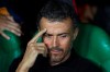 FILE - In this Monday, Oct. 15, 2018 file photo, Spain's coach Luis Enrique gestures, prior to the Nations League soccer match between Spain and England at Benito Villamarin stadium, in Seville, Spain. The Spanish soccer federation says it has not considered replacing Enrique as the national team‚Äôs coach despite his long absence because of personal reasons. Enrique missed the first round of qualifiers for the European Championship earlier this year, and will also miss the next one in June because of the undisclosed personal problem. (AP Photo/Miguel Morenatti, File)