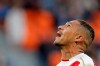 FILE - In this June 21, 2018 file photo, Peru's Paolo Guerrero looks up during the group C match at the 2018 soccer World Cup, in Yekaterinburg, Russia. Guerrero has lost his final appeal against a 14-month ban by FIFA for a positive doping test. Switzerland‚Äôs supreme court says its judges rejected Guerrero‚Äôs appeal against FIFA and the World Anti-Doping Agency. (AP Photo/Vadim Ghirda, File)