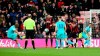 Newcastle United's Salomon Rondon, left, scores his side's first goal of the game during the English Premier League soccer match between Bournemouth and Newcastle United at the Vitality Stadium, in Bournemouth, England, Saturday March 16, 2019. (Mark Kerton/PA via AP)
