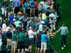 Brooks Koepka walks up the sixth hole during the final round for the Masters golf tournament Sunday, April 14, 2019, in Augusta, Ga. (AP Photo/Matt Slocum)