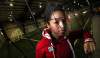 Phil Hossack / Winnipeg Free Press
Olympic midfielder Desiree Scott poses at the Seven Oaks indoor soccer complex on Feb. 14, 2012.