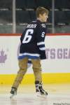 John Woods / Winnipeg Free Press
Justin Bieber skates at the MTS Centre after the Winnipeg Jets' game against the Carolina Hurricanes today. He and his girlfriend, Selena Gomez, watched the game from an upper-level suite before strapping on their skates and hitting the ice.