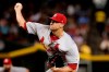 St. Louis Cardinals' starting pitcher Jack Flaherty throws against the Arizona Diamondbacks during the first inning of a baseball game, Tuesday, Sept. 24, 2019, in Phoenix. (AP Photo/Matt York)