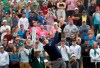 Matt Kuchar hits from the seventh tee during the third round of the Phoenix Open PGA golf tournament, Saturday, Feb. 2, 2019, in Scottsdale, Ariz. (AP Photo/Matt York)