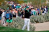 Justin Thomas hits from the second fairway during the third round of the Phoenix Open PGA golf tournament, Saturday, Feb. 2, 2019, in Scottsdale, Ariz. (AP Photo/Matt York)