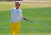 Yu Liu hits from the first fairway during the third round of the Founders Cup LPGA golf tournament, Saturday, March 23, 2019, in Phoenix. (AP Photo/Matt York)